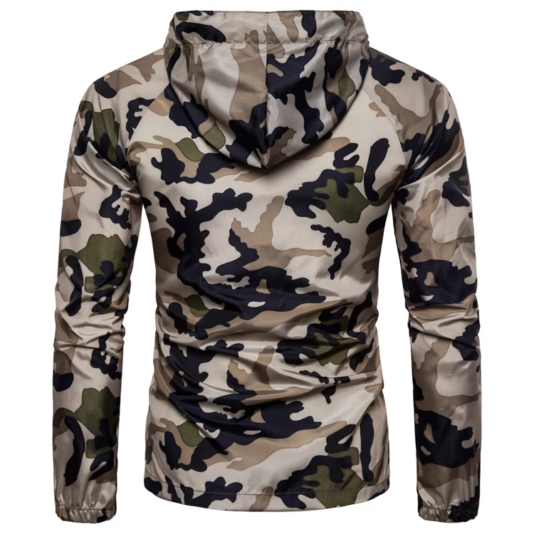 Горные мужские военные ветрозащитные куртки с капюшоном, армейский ультра-светильник, Повседневная камуфляжная ветровка, Брендовая верхняя одежда LA726