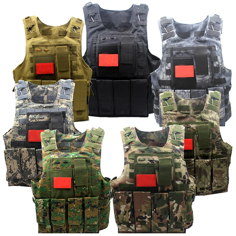 

TAK YIYING USMC Airsoft Tactical Military Molle Combat Assault Plate Carrier Vest Tactical vest CS outdoor clothing vest