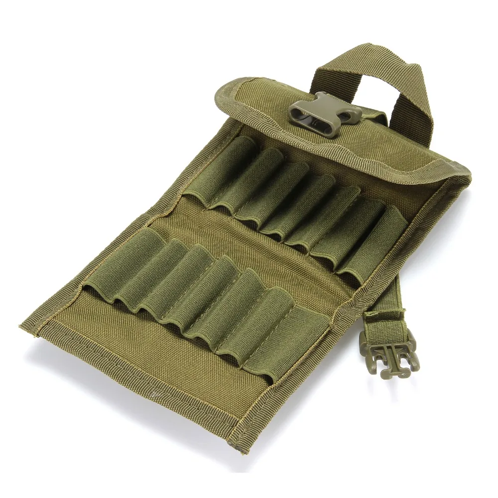 Hunting Tactical Multi-functional Tactics Molle Pouch Bag 14 Hole Airsoft Bandolier Bags Waist Bag 3 color For MINI Bullet