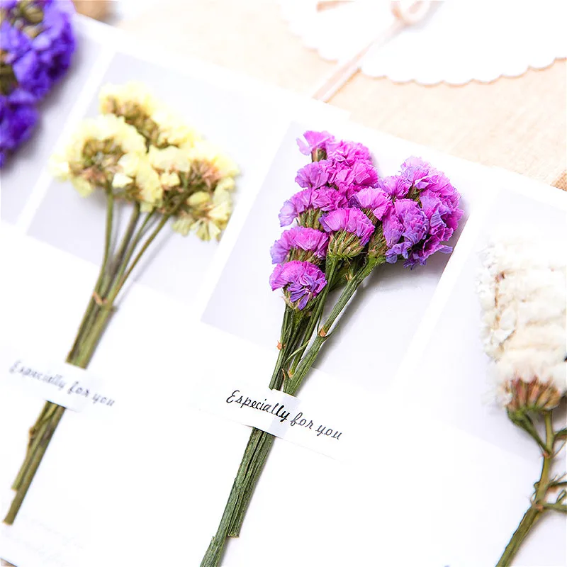 1pcs Fresh Dried Flowers Paper Envelopes Craft European Style Envelope For Card Mail Shipping Supplies Scrapbooking Gift 2
