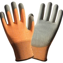 Защитные перчатки для обработки стекла с металлическим тиснением, перчатки для мясника из арамидного волокна, перчатки для работы с защитой от порезов