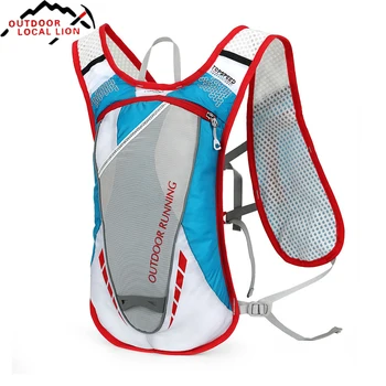 

LOCAL LION Cycling Backpack for Running Hydration Bicycle Backpack Polyester Riding Bike Bags Water Bladder Bag Rucksacks