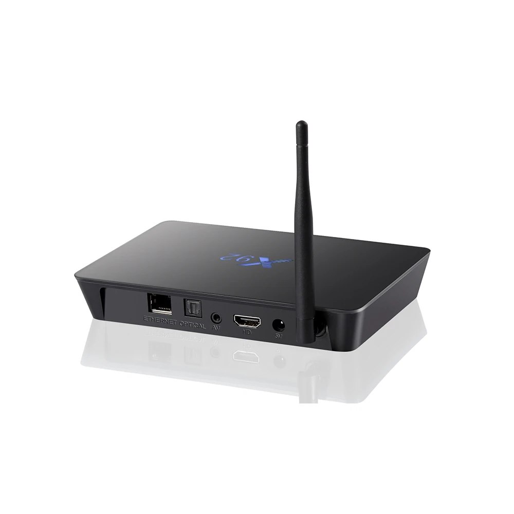 

X92 TV Box Amlogic S912 Octa-core 2.4GHz / 5.8GHz WiFi HDMI 2.0a with USB 2.0 AV LAN SD Card Slot
