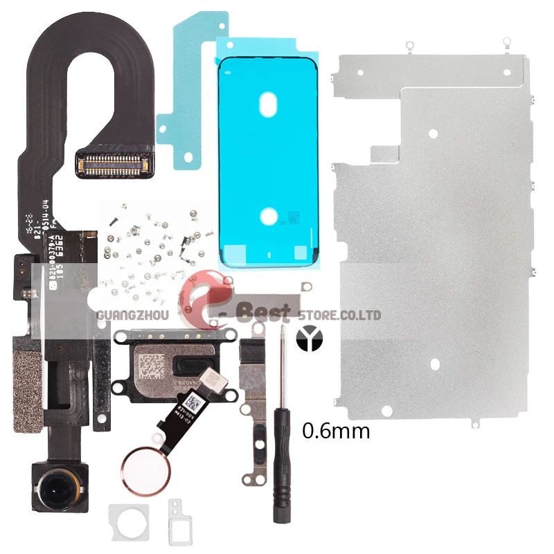 

Full Set Spare Parts for iPhone 7G 7 PLUS with Speaker+Flex Cable+Front Camera Repair Parts