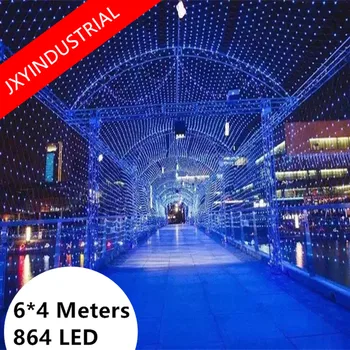

4M x 6M 860 LED good Design Net Mesh Fairy String Light for Indoor Outdoor Home Garden Christmas Party Wedding