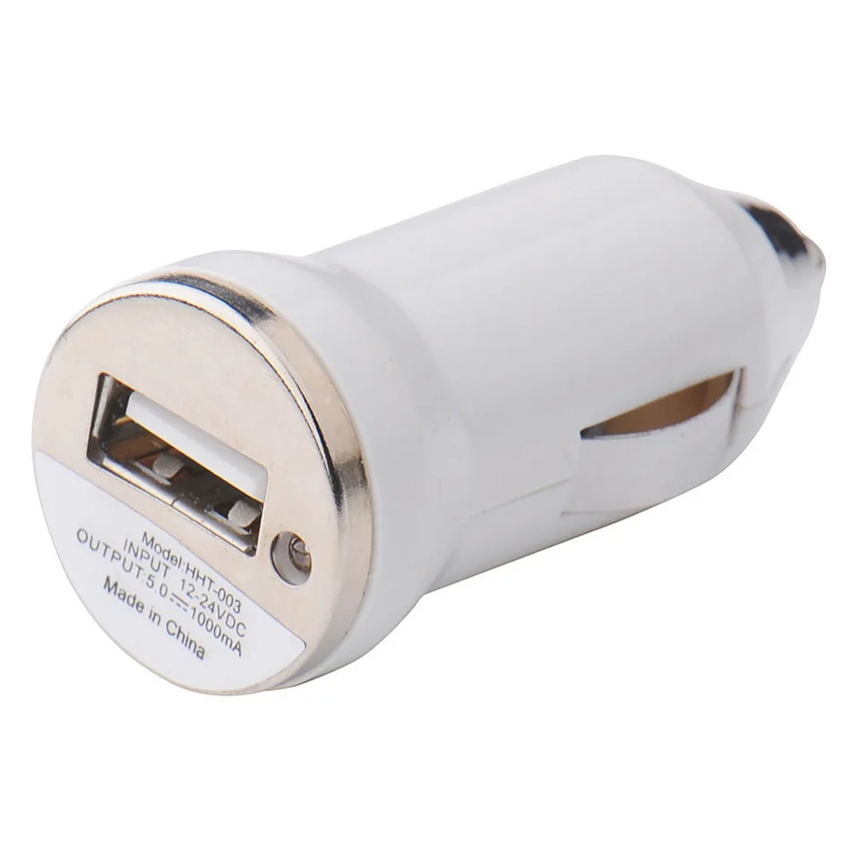 Universal USB car charger Cigarette Lighter Adapter Charger 5V 1A USB Power Adapter For Iphone Samsung For Xiaomi charger
