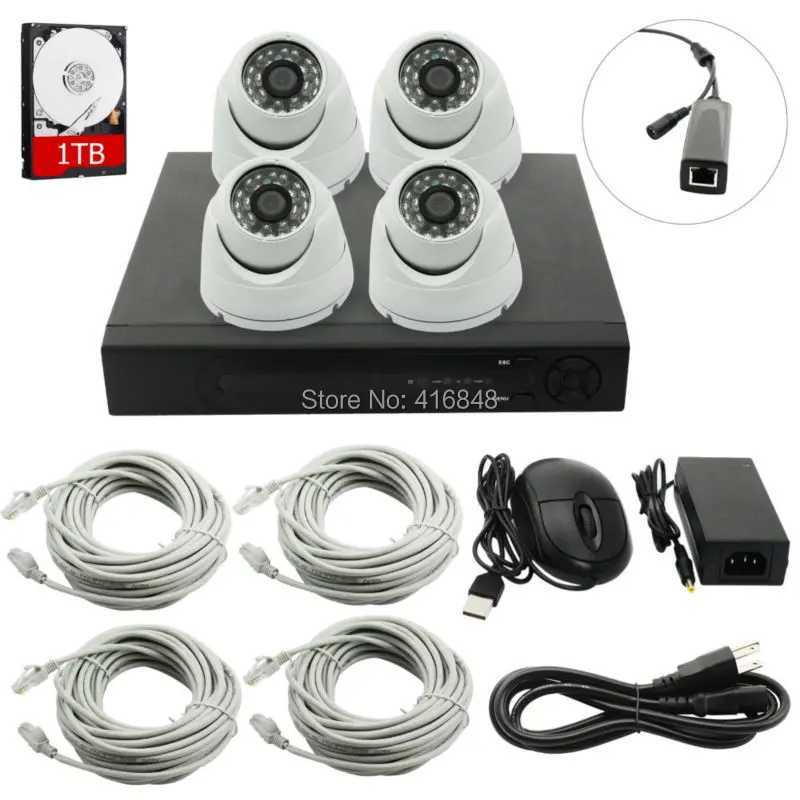 POE IP CAMERA KIT