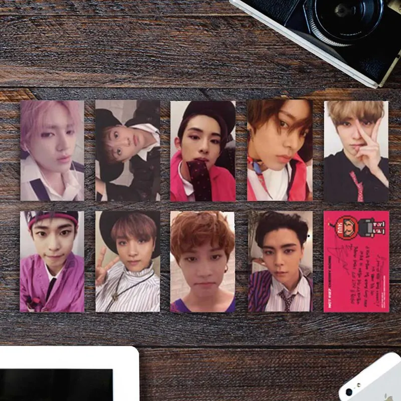 10 шт./компл. Новый KPOP NCT127 мини 3th Вишневый бомба альбом JaeHyun Mark фото карта K POP
