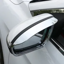 For Hyundai Elantra AD 2016 2017 Car Rearview Mirror Frame Cover Rain Eyebrow Covers trim Decoration Auto Accessories