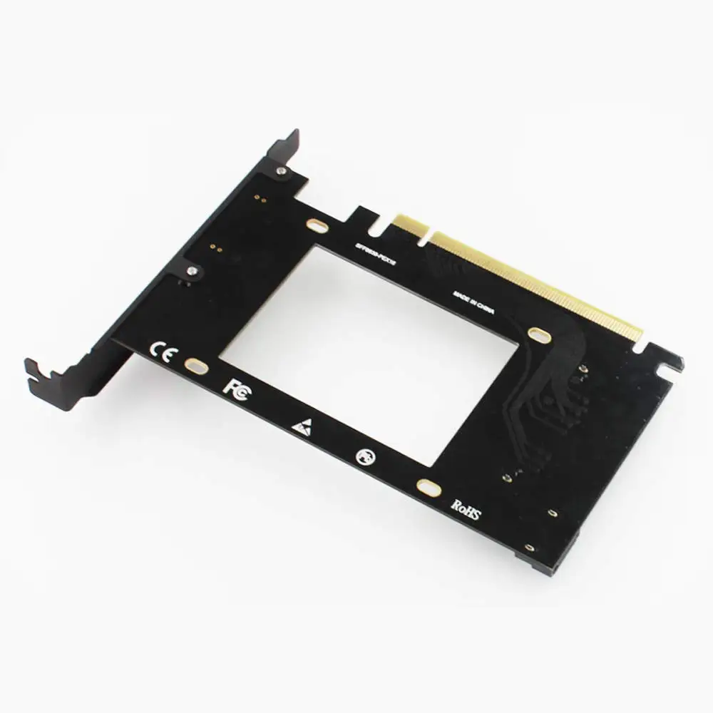 PCI-E Riser 3.0 4X X16 to U.2 SFF-8639 Adapter NVMe PCIe SSD PCI-e to U2 Card M.2 NGFF 2.5' SSD PCI-EX16 Intel