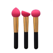 3 шт. наборы кистей для макияжа Косметика, красота, инструменты пудра слоеная мягкая губка воздушная подушка Влажная и сухая BB крем-основа