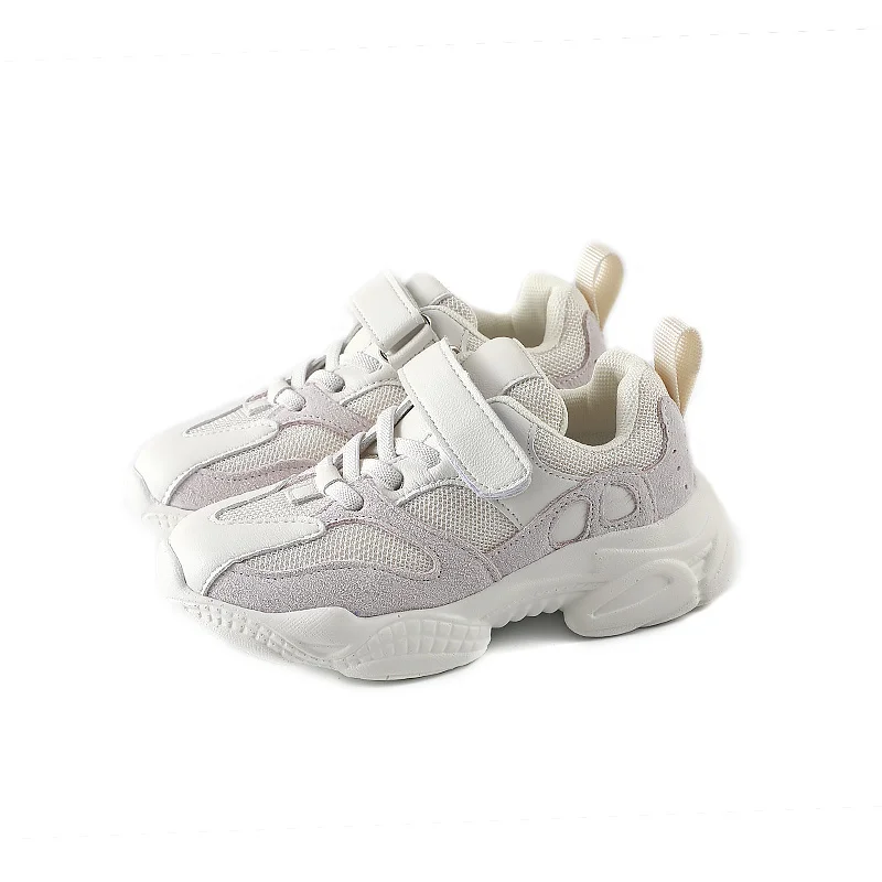 

Children Sports Shoes Kids Sneakers Boys Running Shoes Autumn Explosive Student Girls Leather Shoes Thick Bottom SX113