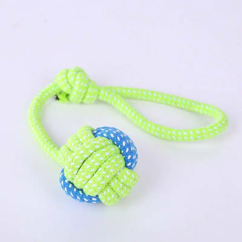 OLN Pet Toys Set Four Sets Seven Sets of Cotton Rope Molars Cleaning Tooth Tie Cat Dog Toys Pet Cleaning Care Supplies