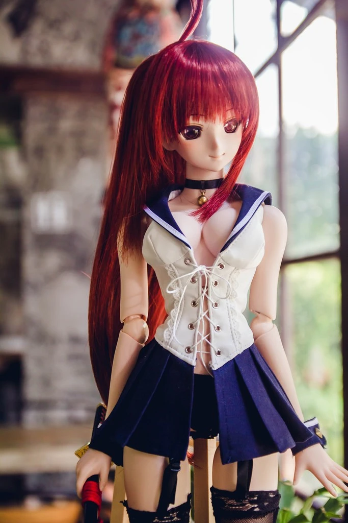 1/3 SD BJD DD индивидуальный заказ платье ночь Лолита sailor suti сущность куклы 65 см