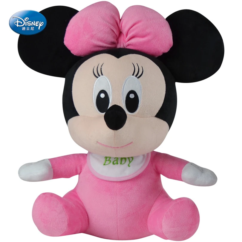Плюшевая кукла Disney Mickey Minnie плюшевая игрушка для девочек Аниме Кукла аниме Микки