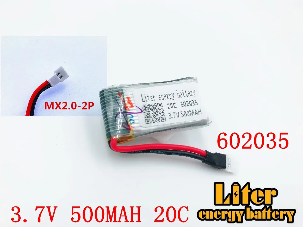 602035 3,7 V 500mAh Lipo батарея для Hubsan h107d MJXRC F47 Difeida DFD F180 FY310B m62R 3,7 V 500 mah Lipo батарея+ USB зарядное устройство