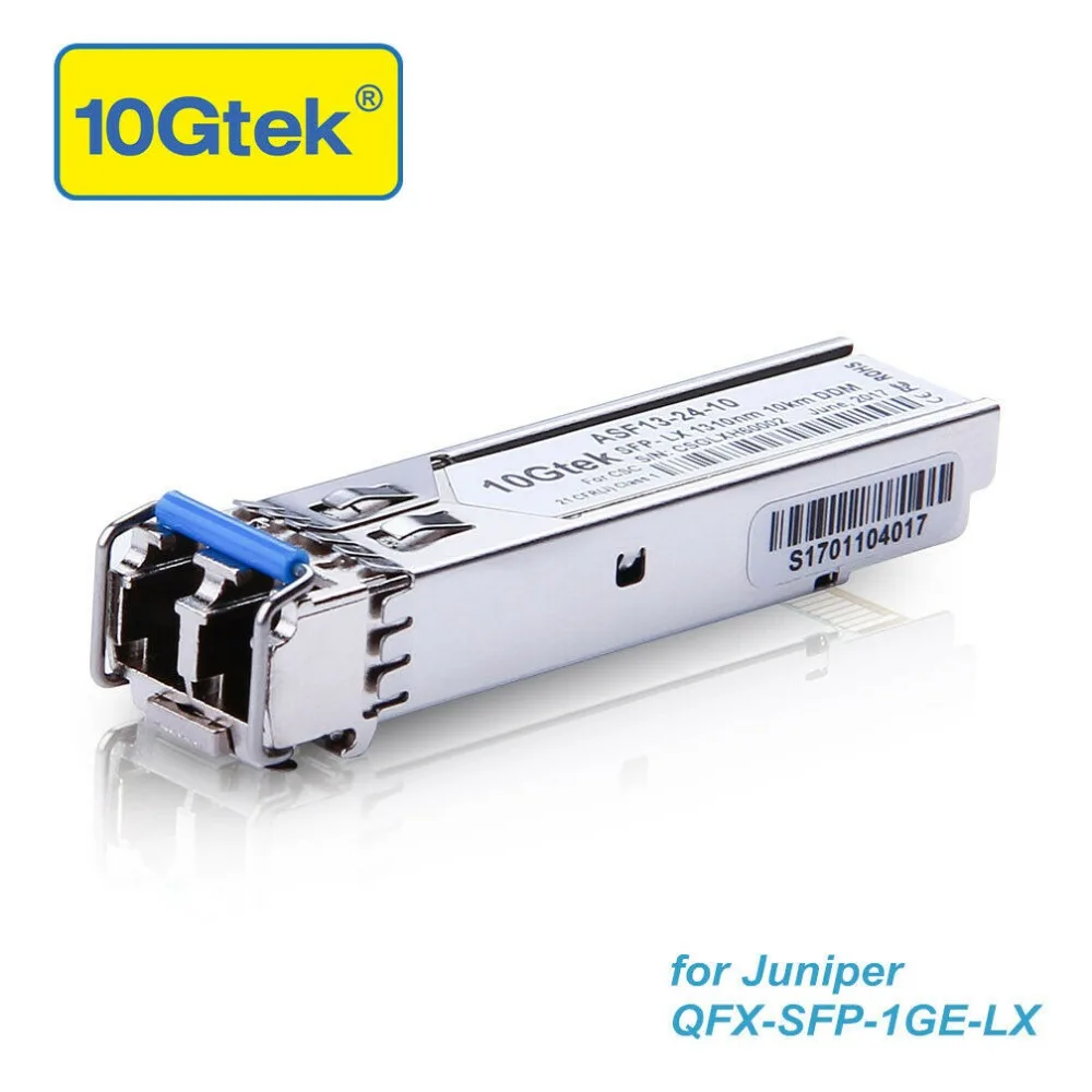 

QFX-SFP-1GE-LX for Juniper, 1000Base-LX SFP Transceiver Module, 1310nm 10KM Fiber Optic SFP Transceiver Module SMF