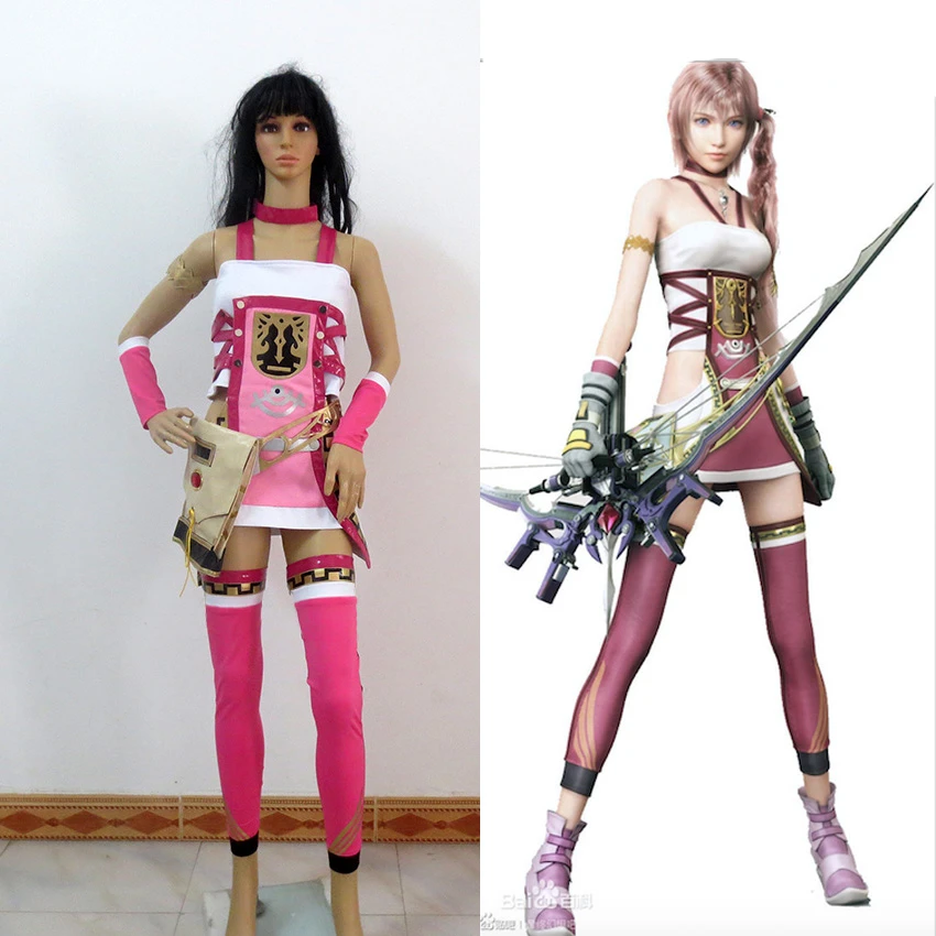 ファイナルファンタジーxiii 2 Ff 13 2セラ ファロンコスプレ衣装オーダーメイド送料無料 Cosplay Costume Costume Cosplayfinal Fantasy Cosplay Costume Aliexpress