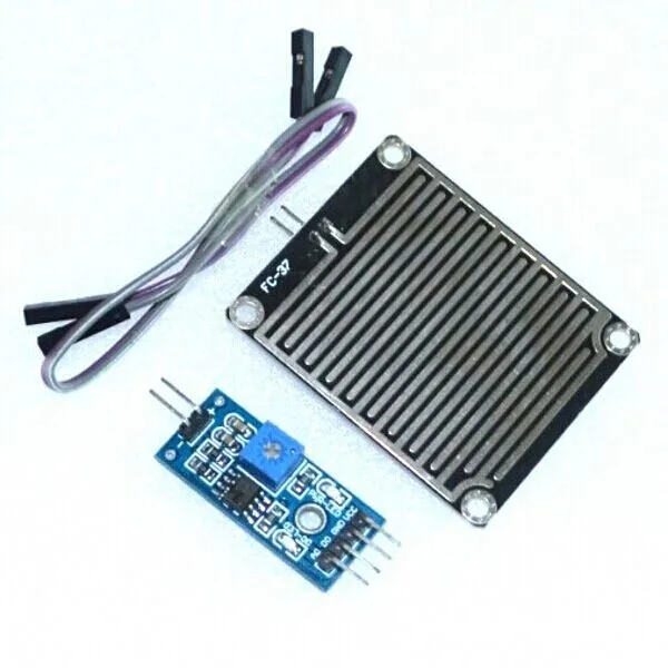 

1set/lot Snow/Raindrops Detection Sensor Module Rain Weather Module Humidity For Arduino