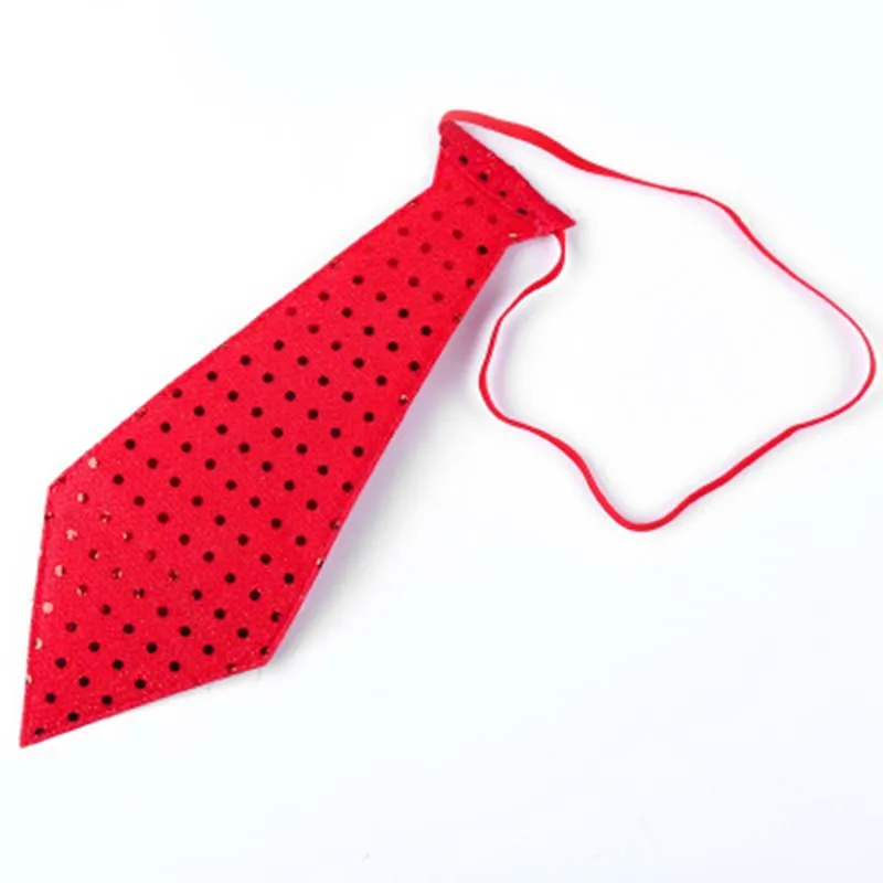 Christmas Santa Claus Snowman Elk Ties For Children Decor Funny Festival Rave Gifts Christmas decorations