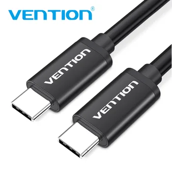 

Vention 3A USB C to USB-C cable PD Fast charging for Samsung S9 Macbook USB 3.1 Data sync Type c to Type-c Male Charger cable 1m