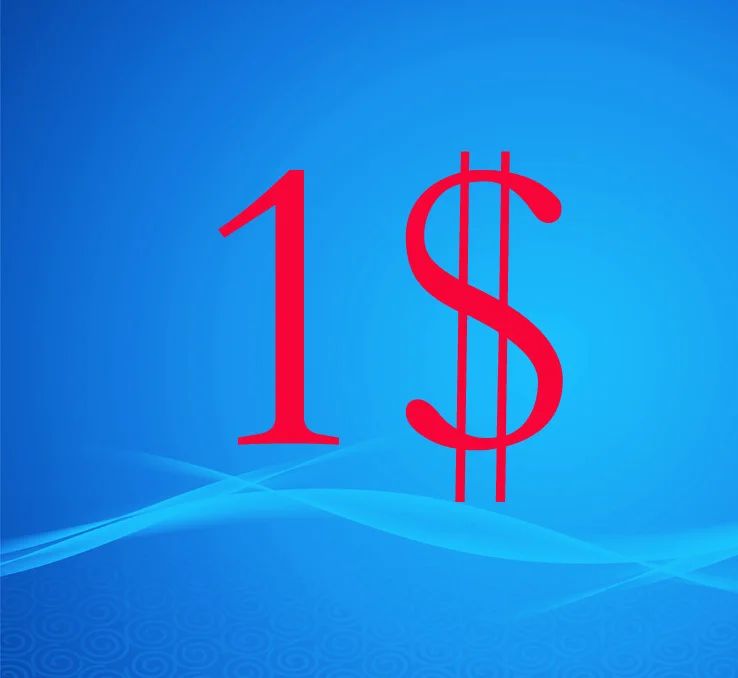 

Extra price 1$ just for my store, it is not product, not the money