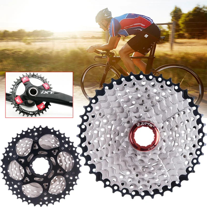 

Flywheel Bicycle Parts Freewheel Cassette Wheel NEW Cassette Sprockets 11-40T 9 Speed Mountain Bike Outdoor MTB