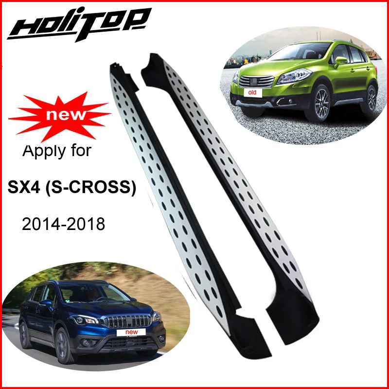 

BM running board side step nerf bar board for Suzuki SX4 (S-CROSS) 2014-2018,supplied by ISO9001:2008 factory,reliable quality