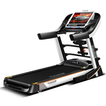 

8096 Electric Treadmill 14.1 inch WIFI Multi-function Intelligent System Super Quiet Folding Home Runing Treadmill 0.8-18km/h