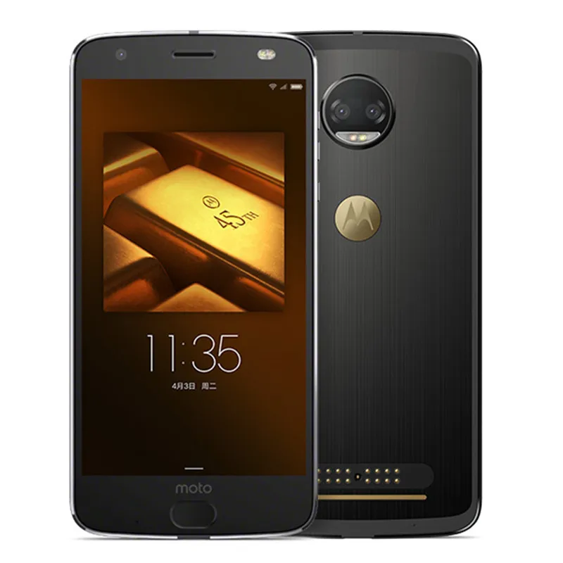 Смартфон Moto Z Z2018, 6 ГБ ОЗУ, 128 Гб ПЗУ, экран 5," 2 k QHD, Восьмиядерный процессор Snapdragon 835, 2730 Мп+ Мп, NFC, отпечаток пальца мАч