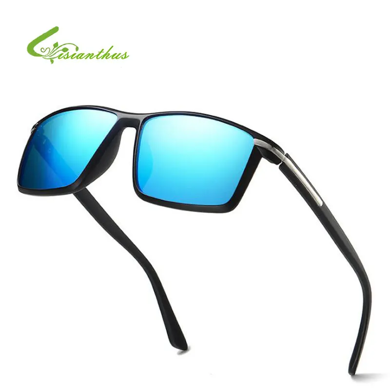 

New Fashion Square Sunglasses Men Polarized Vintage Brand Design Driving Night Vision Eyewear Men Sun Glasses Oculos Masculino