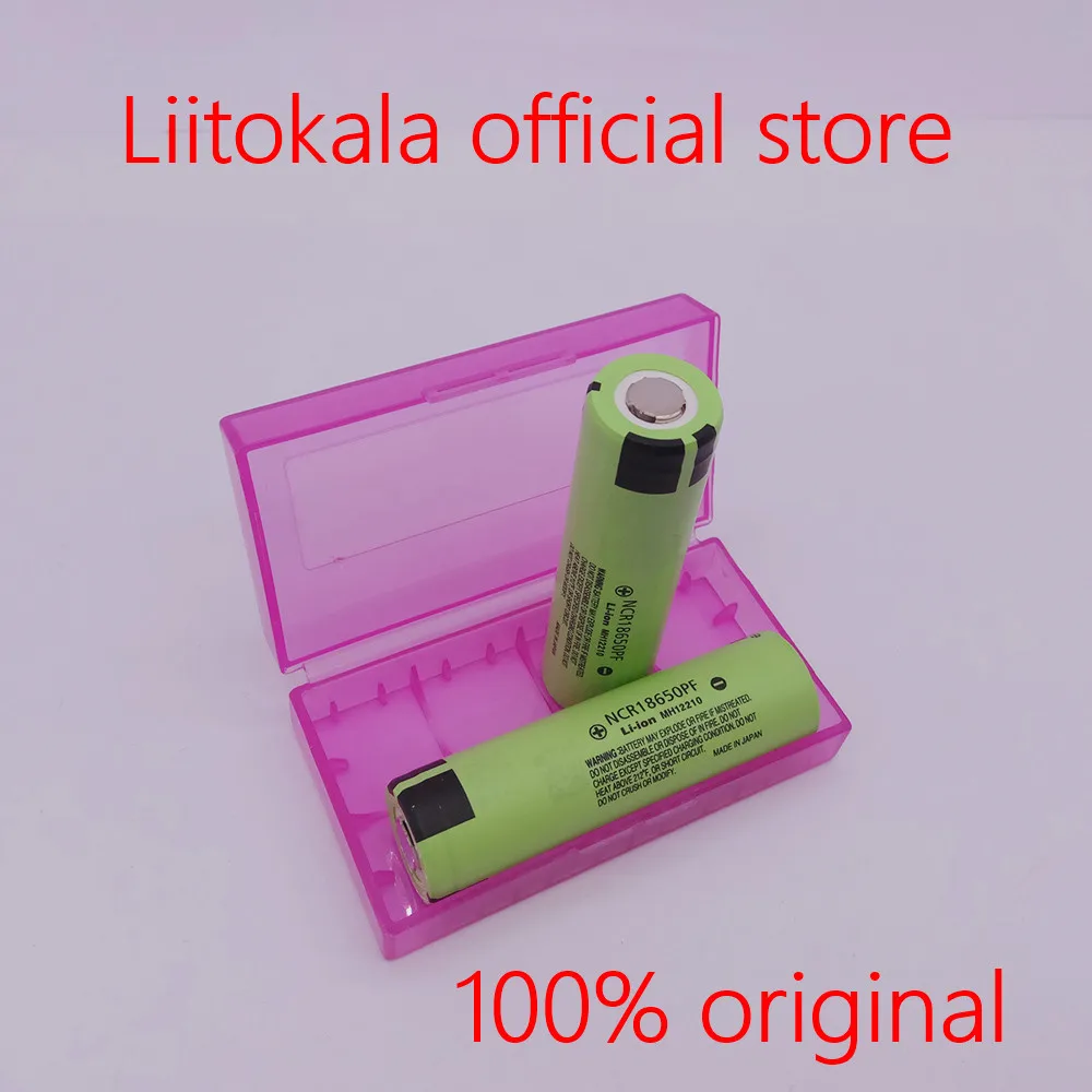 2 шт./лот liitokala lii-29PF 18650 2900 мАч NCR18650PF выделенная высокоразрядная литиевая аккумуляторная батарея 3,7 в