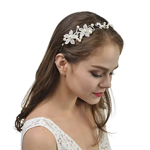 Shosixuan Remedios Rhinestone Wedding Headband Crystal Flower Bridal Accessory China Mainland Shosixuan Remedios Rhinestone Wedding Headband Crystal Flower Bridal Accessory China Mainland