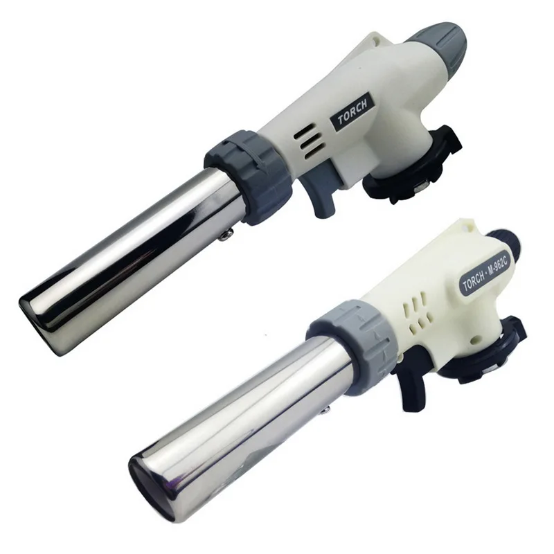 

920 Metal Gas Welding Torch Flame Gun Ignition Lighter Butane Portable Gas Camping Gas Welding Torch For Camping Hiking DropShip