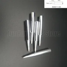 Высокое качество, 5 шт./лот, бессвинцовый наконечник паяльника 900M-T-1.6D для hakko 936 saike 909 aoyue Lukey 852D паяльная станция