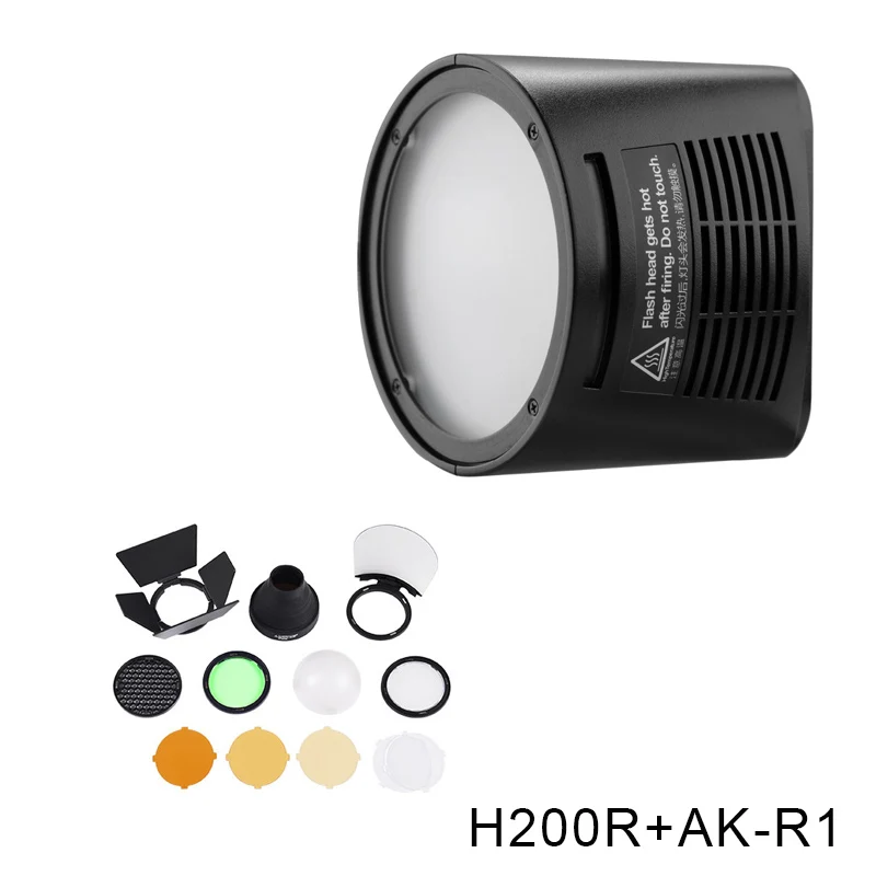 Godox AD200 V1 PRO Glash аксессуары WITSTRO H200R круглая вспышка удлинитель с головкой и