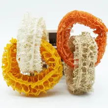 Цвет Натуральная люфа игрушечная Конфета Тип чистки зубов укуса таблетки собака игрушки-Жвачки смешанный заказ 20 шт./лот