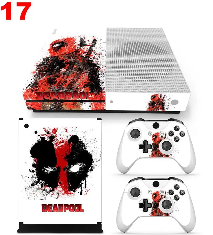 

OSTSTICKER OSTSTICKER Dead Poor Decal Skin Sticker For Microsoft Xbox One Slim Protective Cover Stickers For XBOX ONE S Console