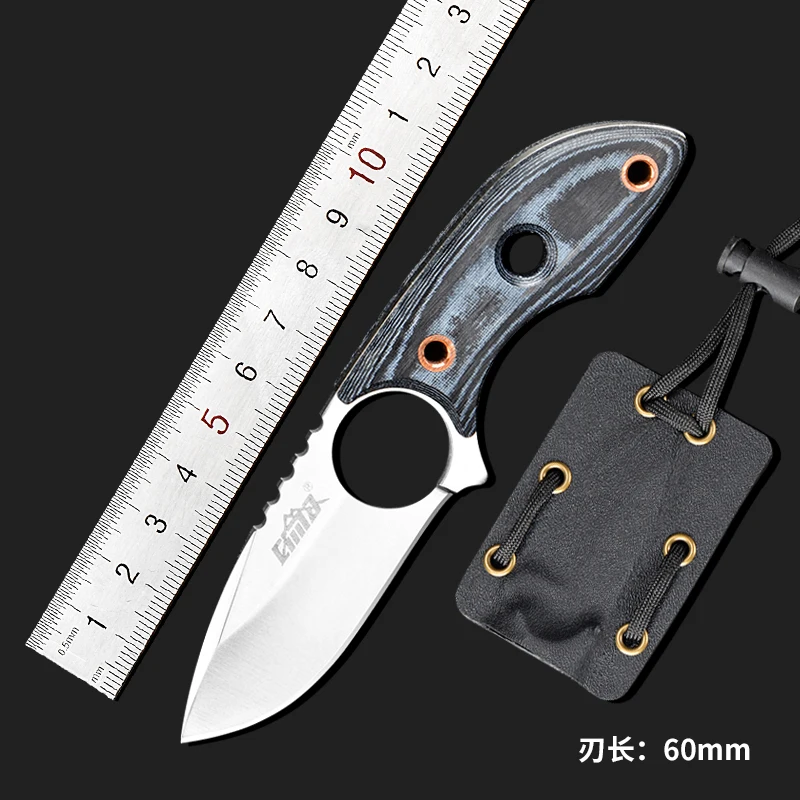 Buy CIMA fixed blade large finger hole outdoor EDC