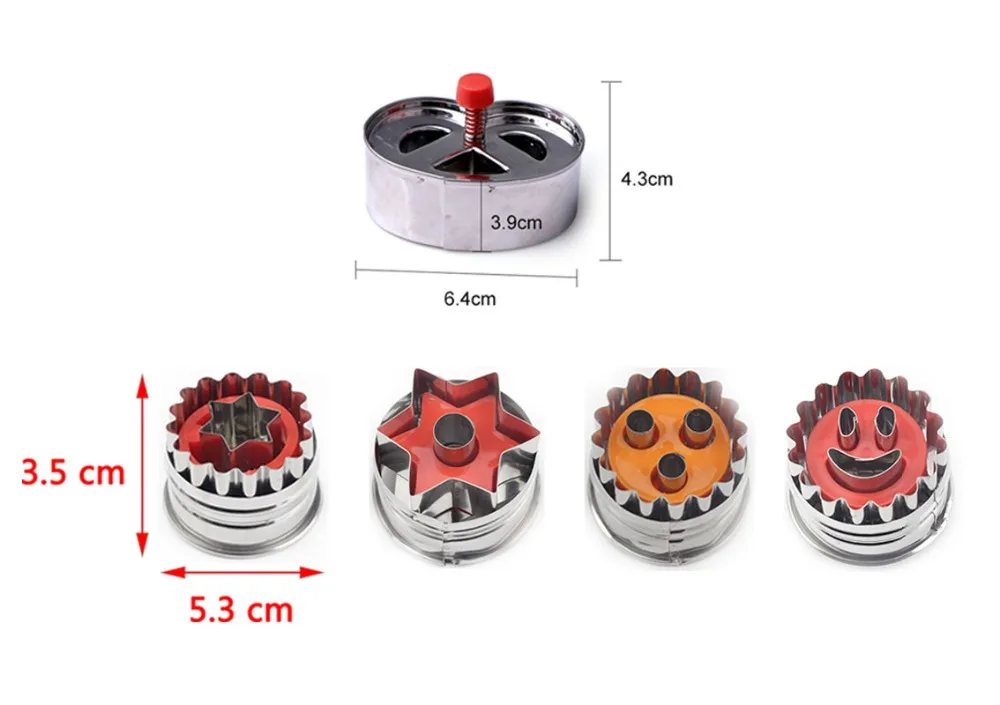 Пружина экструзии нержавеющая сталь резак для печенья DIY Кухня пособия по кулинарии овощей Фрукты резак срез выпечки печенья форма для печенья