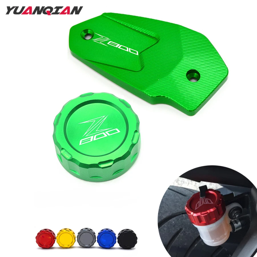 Motorcycle Brake Fluid Reservoir Cap Cylinder Cover For Kawasaki Z800 z 800 2013-2016 ER6N ER6F VERSYS 650 ninja 650 ER 6N 6F