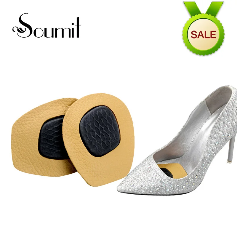 Soumit/обувь на высоком каблуке, амортизирующая стелька, Удобные стельки для снятия боли спереди