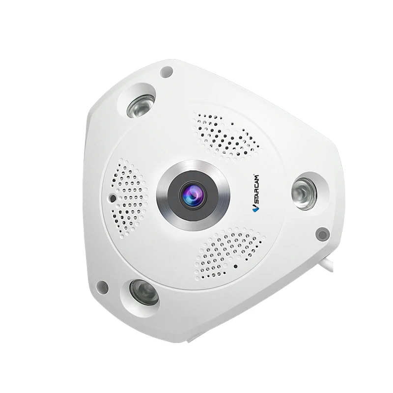 Vstarcam C61S 360 камера IP рыбий глаз панорамный 1080P WIFI CCTV 3D VR видео Micro SD карта Аудио