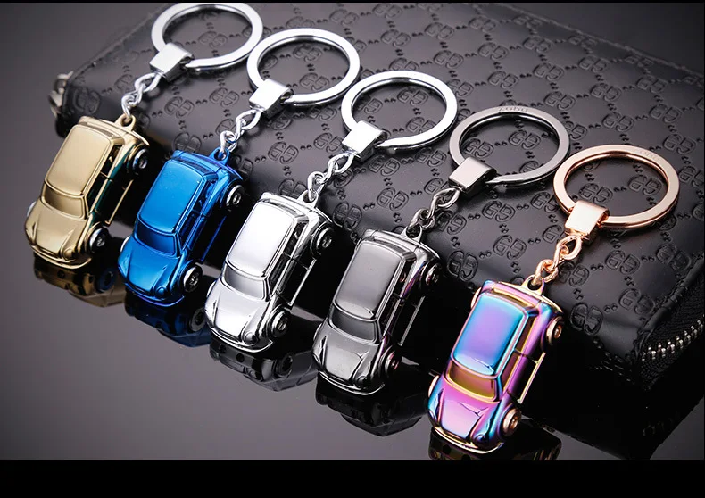 Высококачественный металлический брелок для ключей для женщин и мужчин, светодиодный брелок для ключей, вечерние ювелирные изделия K1882