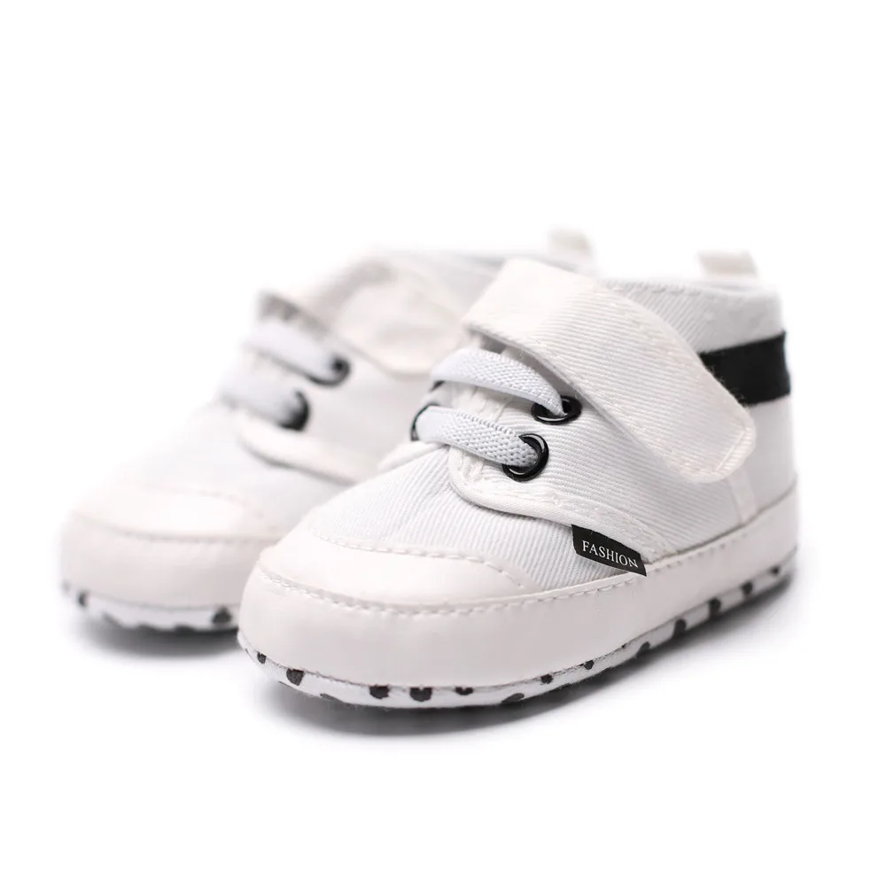 

cool comfortable Spring and autumn Soft Sole Anti-slip Sneakers Crib Toddler Infant Baby Girls Boys Splice Shoes