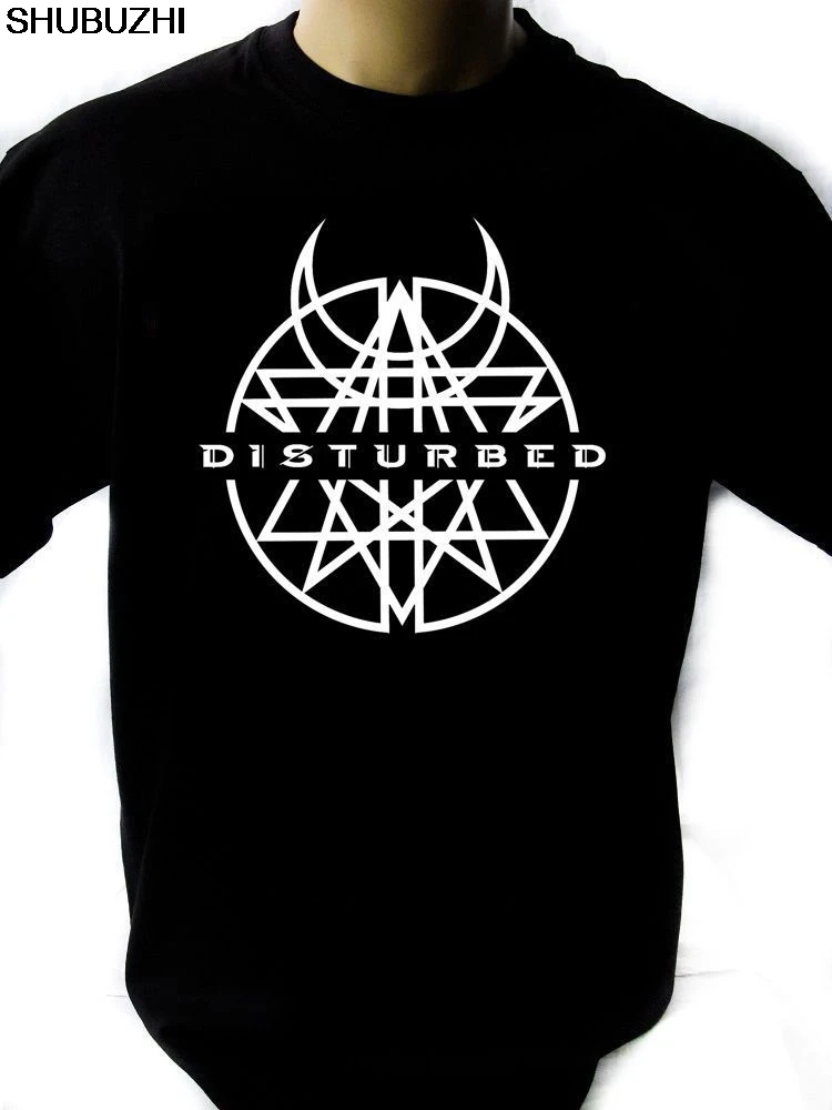 

Disturbed 01 Mens Black Rock T-shirt NEW Sizes S-XXXL sbz1303