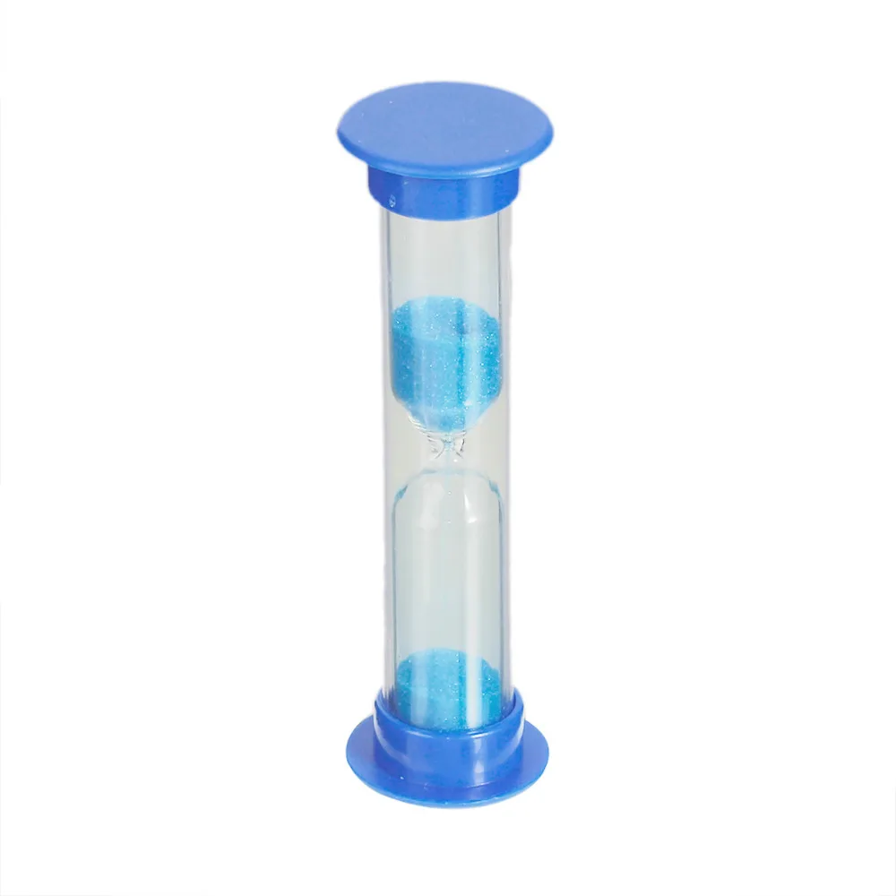 1 PC 2 Minutes Hourglass Sandglass Sand Clock Timers Desktop Creative Gifts Green / Blue 8.6x2.5cm | Дом и - Цена: 