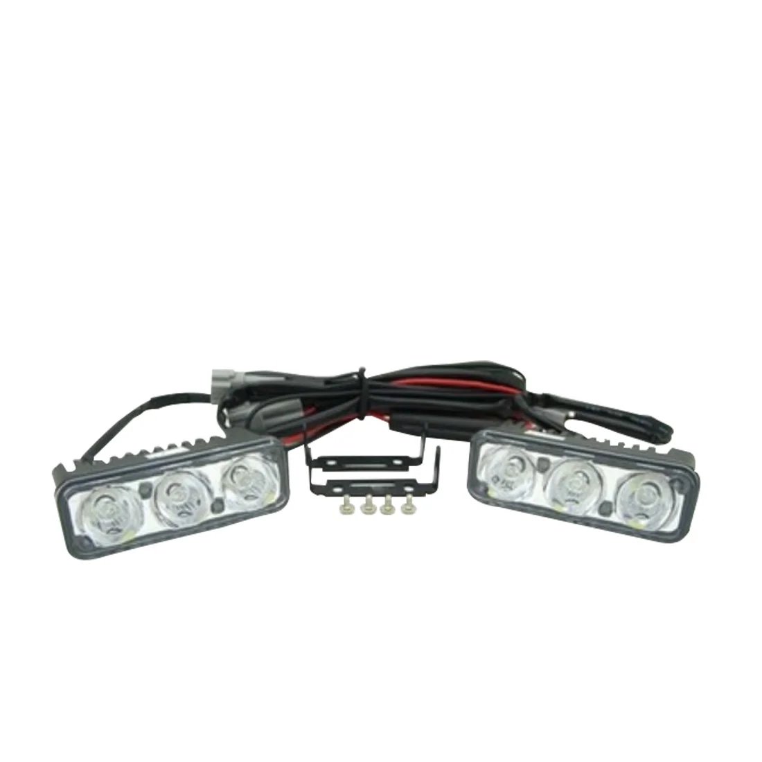 

Tonewan HOT car styling Waterproof Car High Power Aluminum LED Daytime Running Lights with Lens DC12v White 1set DRL