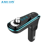 ANLUD беспроводной Bluetooth fm-передатчик Hands-free автомобильный комплект Dual USB Автомобильное зарядное устройство радио модулятор аудио New2018 MP3 музыкальный плеер