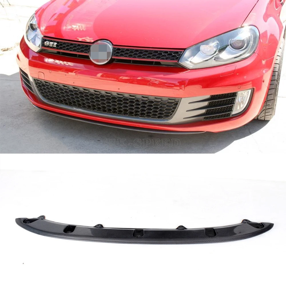

MK6 OEM Style Carbon Fiber Bumper Front Lip Spoiler For VW Golf MK6 GTI Bumper 2010-2013